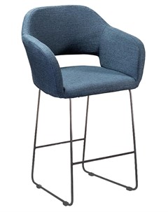 Кресло полубарное oscar голубой 60x108x59 см R-home