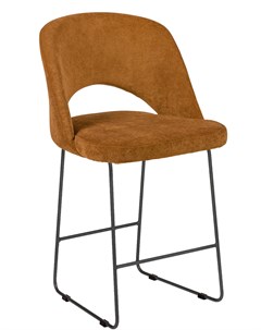 Кресло полубарное lars кор линк коричневый 49x95x58 см R-home