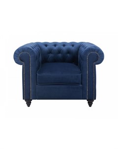 Кресло chester classic синий 107x75x80 см Ogogo