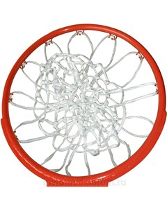 Баскетбольное кольцо R3 45см 18 2 пружины оранжевый красный Dfc