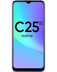 Мобильный телефон C25s 4 128GB RMX3195 Water Grey Realme