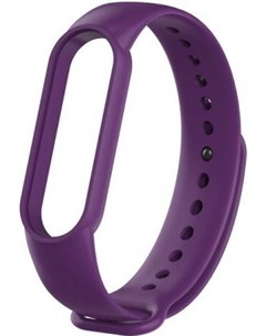 Сменный браслет для Xiaomi Mi Band 5 6 фиолетовый Bingo