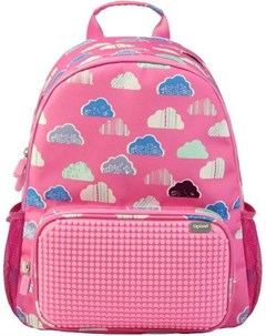 Школьный рюкзак Floating Puff WY A025 розовый 80857 Upixel