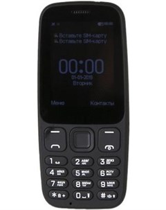 Мобильный телефон D537 Black VRX D537 BK Vertex