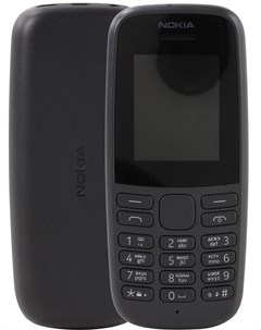 Мобильный телефон 105 SS TA 1203 без З У Black Nokia
