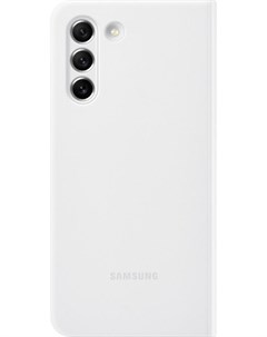 Чехол для телефона Smart Clear View Cover S21 FE White EF ZG990CWEGRU Samsung