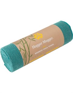 Коврик для йоги и фитнеса Bamboo Yoga Towel сине зеленый HM TOWEL TL 00 00 Hugger mugger