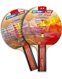 Ракетка для настольного тенниса Level 200 прямая 123064 Start line