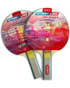 Ракетка для настольного тенниса Level 300 прямая 124030 Start line