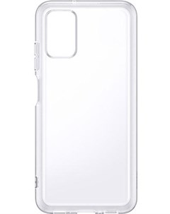 Чехол для телефона Soft Clear Cover A03s прозрачный EF QA037TTEGRU Samsung