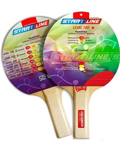 Ракетка для настольного тенниса Level 100 прямая 12203 Start line