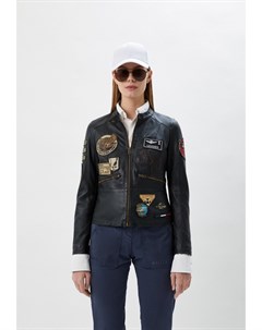 Куртка кожаная Aeronautica militare