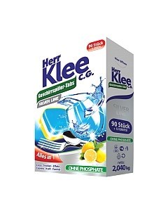 Таблетки для посудомоечных машин Herr klee c.g.