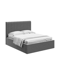 Кровать dijon серый 178x135x225 см Ogogo
