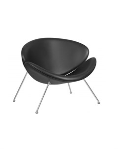 Кресло дизайнерское emily черный 81x72x78 см Dobrin