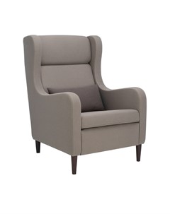 Кресло хилтон серый 70x102x86 см Leset