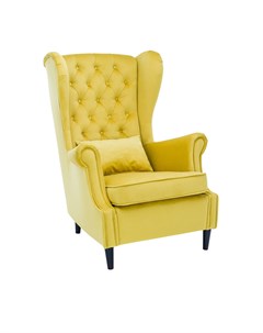 Кресло винтаж желтый 81x107x86 см Leset