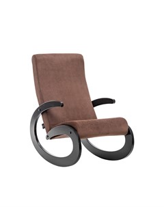 Кресло качалка модель 1 коричневый 56x108x95 см Leset