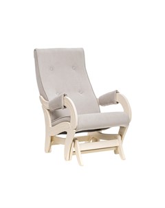 Кресло глайдер модель 708 серый 56x100x100 см Leset