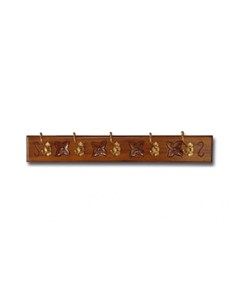 Вешалка коричневый 100x14x3 см Satin furniture