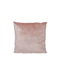 Подушка декоративная с бусинками розовая розовый 45x45 см Garda decor