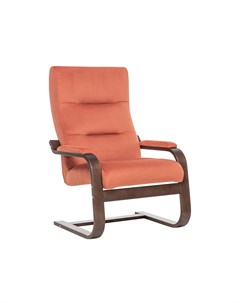Кресло оскар оранжевый 68x100x80 см Leset