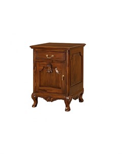 Тумбочка коричневый 65x85x46 см Satin furniture