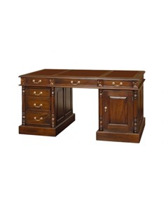 Стол письменный коричневый 155x75x79 см Satin furniture