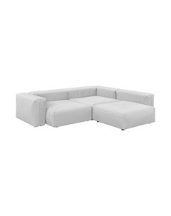 Модульный диван sorrento серый 280x63x280 см Ogogo