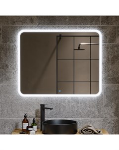 Зеркало с подсветкой anna белый 100x80x3 см Alavann