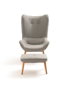 Кресло crueso серый 75x116x85 см Laredoute