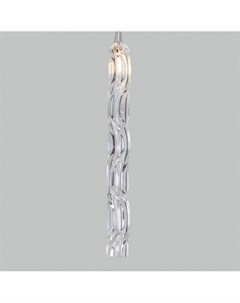 Подвесной светильник lynn серебристый 40 см Eurosvet