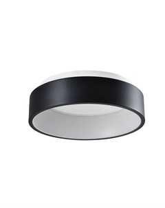 Светодиодный потолочный светильник piero черный 45x12 см Moderli