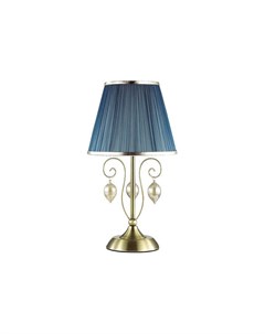 Настольная лампа декоративная niagara голубой 58 0 см Odeon light