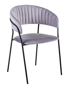 Кресло portman grey серый 52x78x54 см R-home