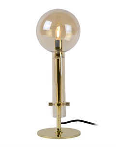 Настольная лампа lone коричневый 12x35x12 см Lucide
