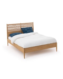 Кровать с кроватным основанием malora коричневый 148x110x198 см Laredoute