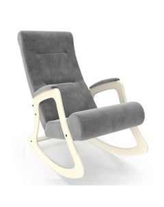 Кресло качалка модель 2 серый 58x107x90 см Комфорт