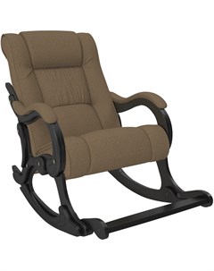 Кресло качалка модель 77 коричневый 67x98x135 см Комфорт