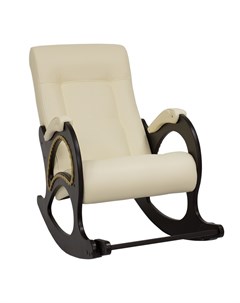 Кресло качалка модель 44 белый 60x92x100 см Комфорт