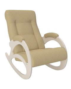 Кресло качалка модель 4 бежевый 59x88x105 см Комфорт