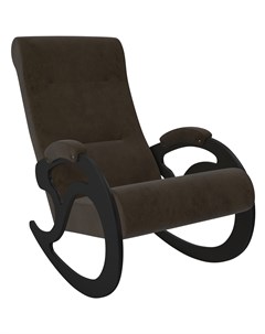 Кресло качалка модель 5 черный 59x89x105 см Комфорт