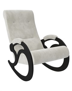 Кресло качалка модель 5 белый 59x89x105 см Комфорт