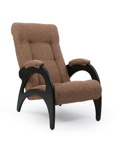 Кресло для отдыха модель 41 коричневый 59x92x92 см Комфорт