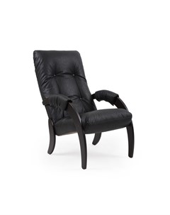 Кресло для отдыха модель 61 черный 58x98x92 см Комфорт
