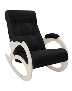 Кресло качалка модель 4 черный 59x88x105 см Комфорт