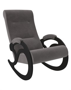Кресло качалка модель 5 серый 59x89x105 см Комфорт