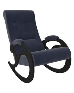 Кресло качалка модель 5 синий 59x89x105 см Комфорт