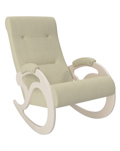 Кресло качалка модель 5 белый 59x89x105 см Комфорт