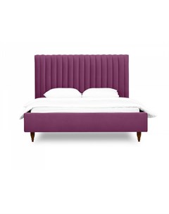 Кровать dijon фиолетовый 198x135x225 см Ogogo